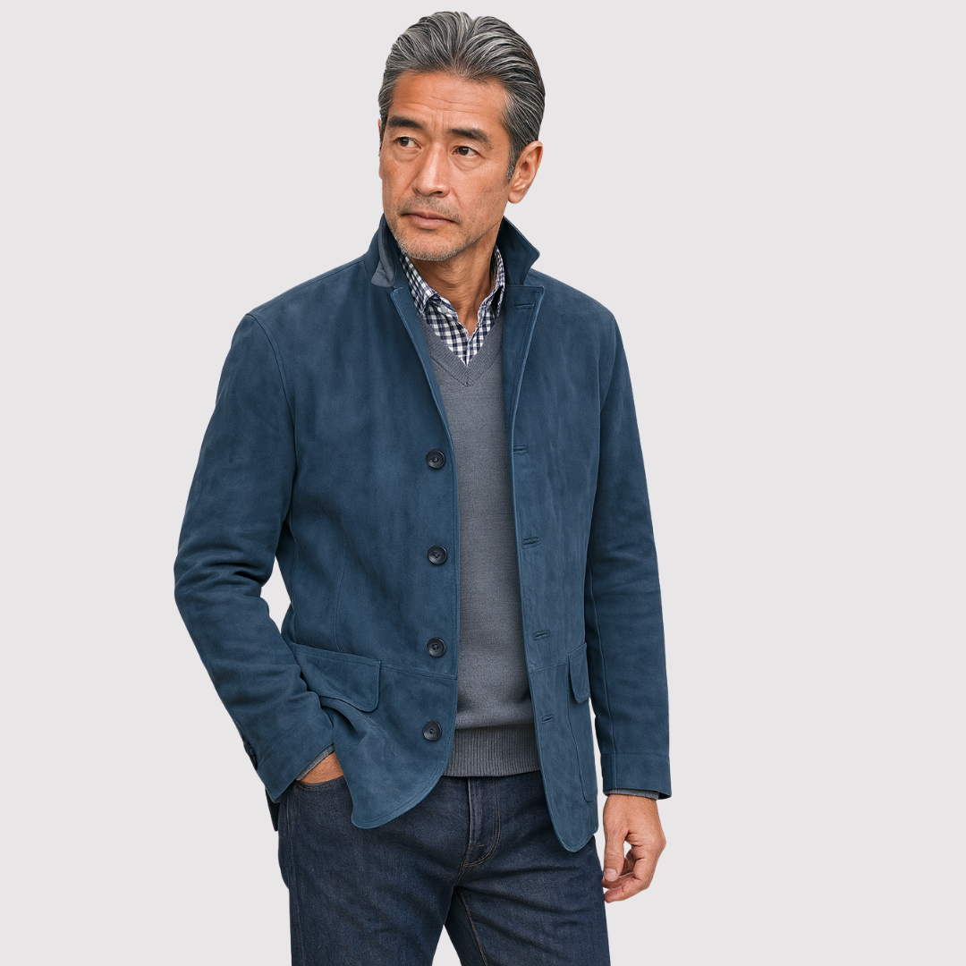 JIAN | シックなヴィーガンスエードジャケット