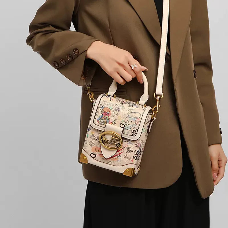 Mika スケッチサッチェルバッグ