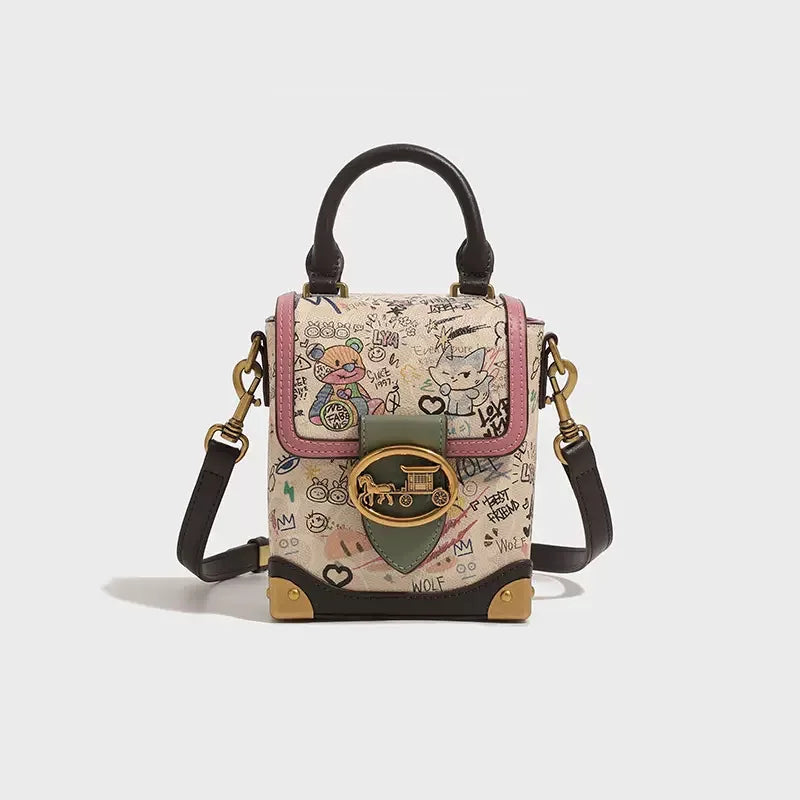 Mika スケッチサッチェルバッグ