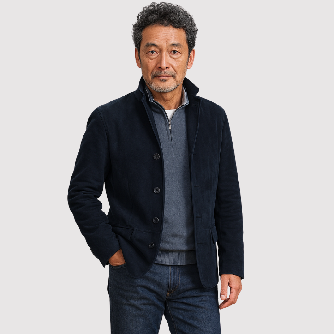 JIAN | シックなヴィーガンスエードジャケット