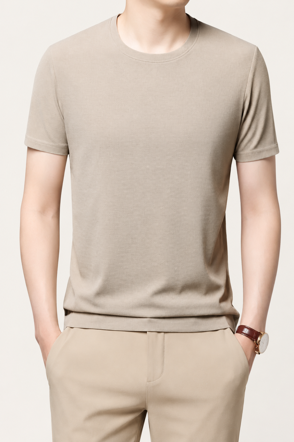 Seda アイスシルク クルーネックTシャツ