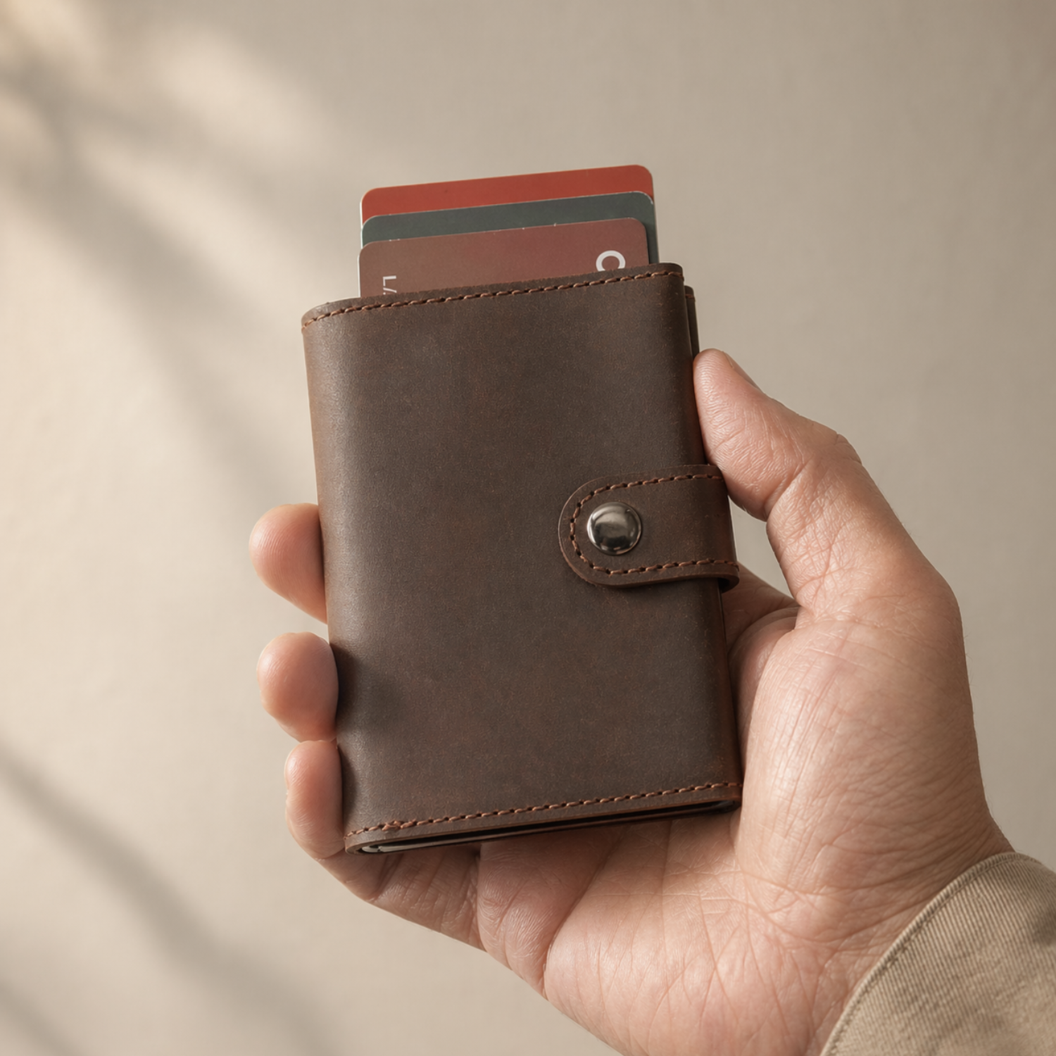 Aokawa — 日常使いのためのコンパクトなレザー財布