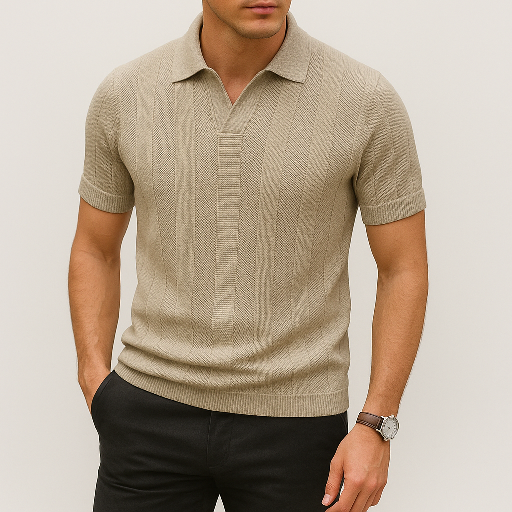 SANVI | クラシックストライプポロシャツ