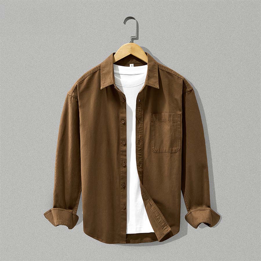 Spencer クラシック オーガニックコットンシャツ