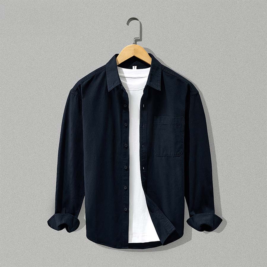 Spencer クラシック オーガニックコットンシャツ