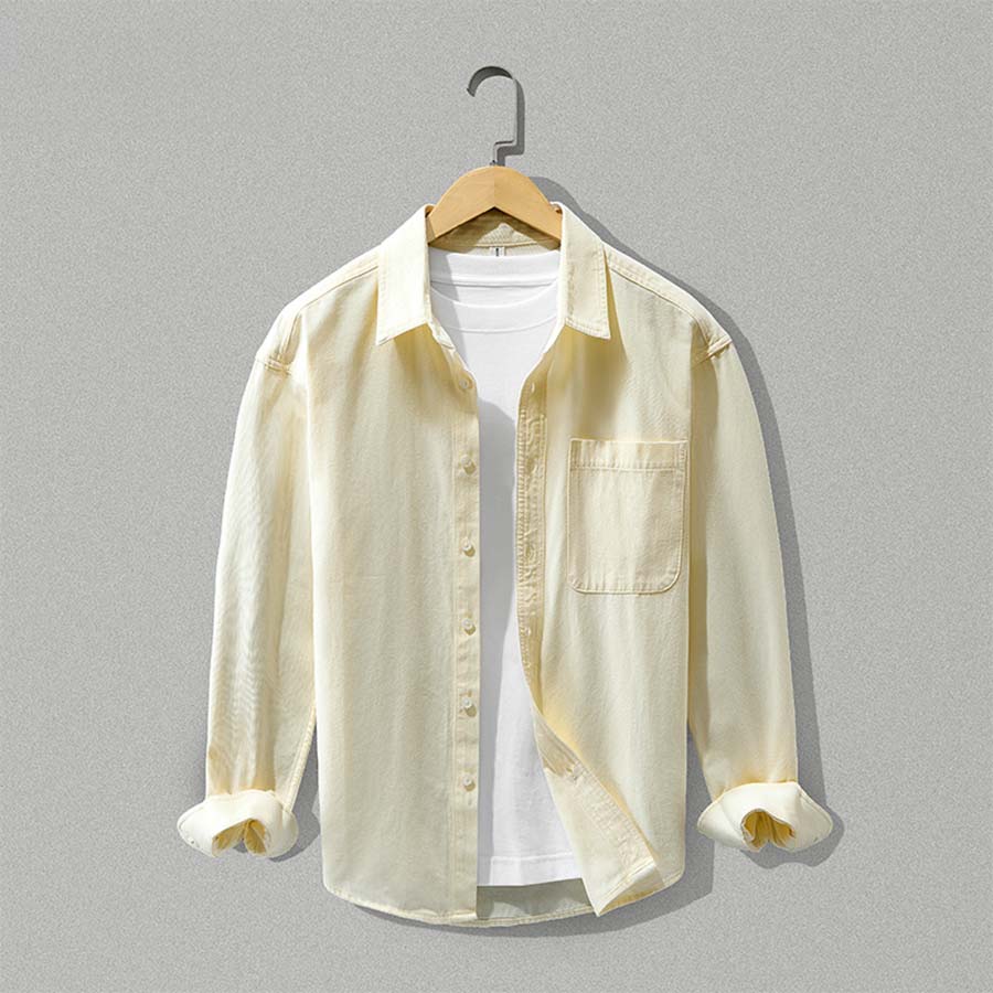 Spencer クラシック オーガニックコットンシャツ