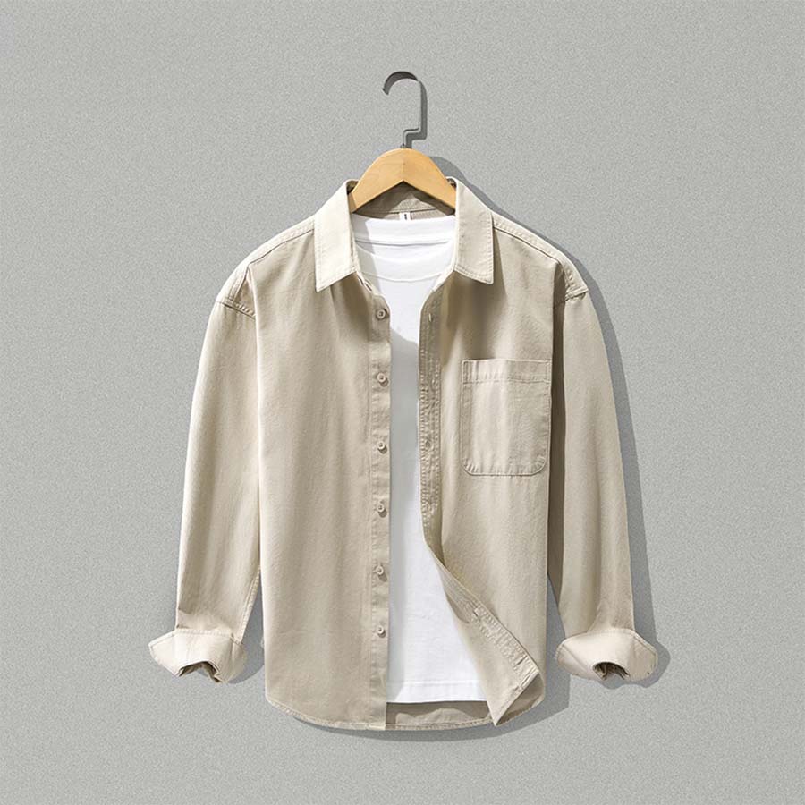 Spencer クラシック オーガニックコットンシャツ